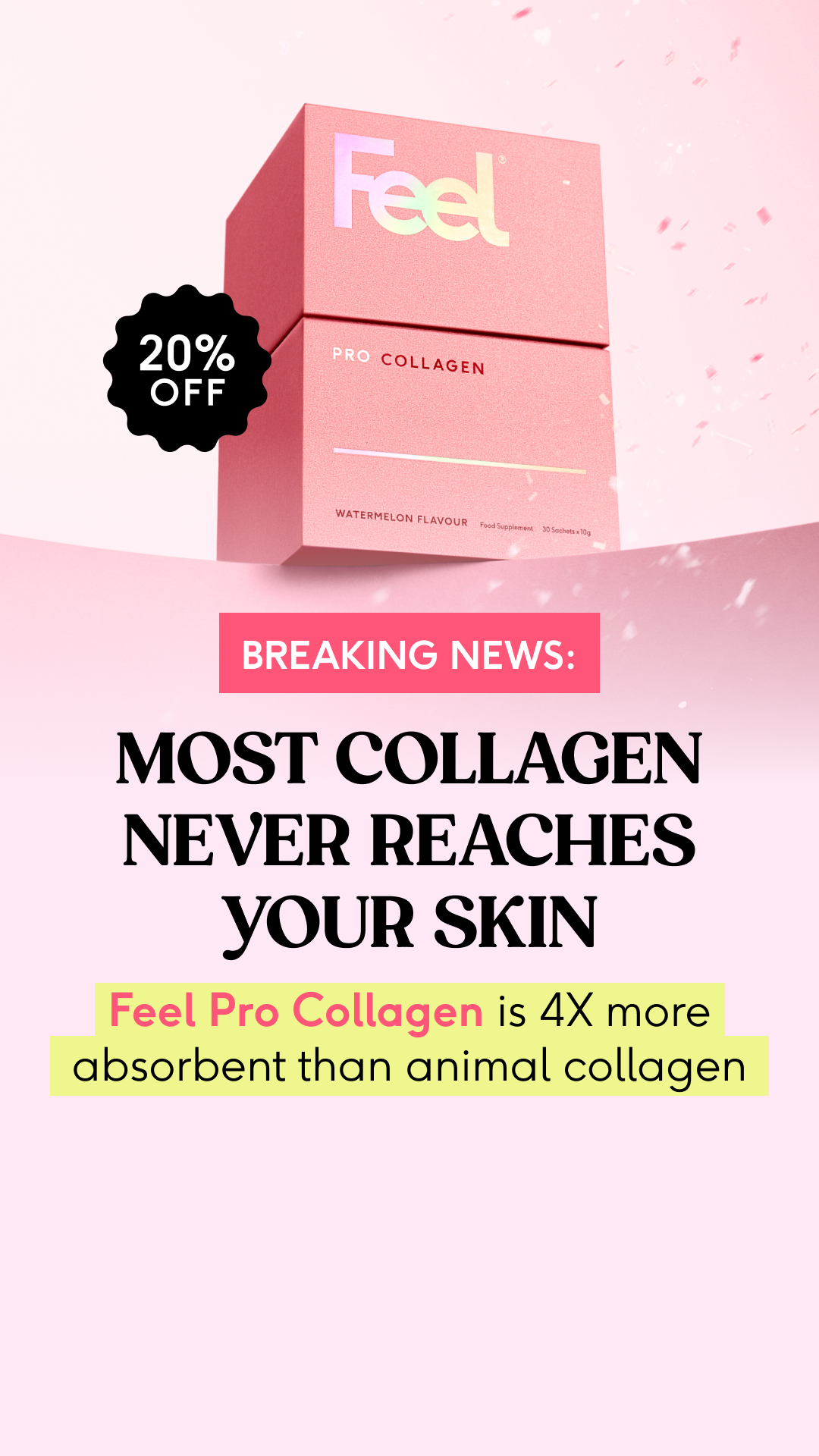 Feel Facebook ad