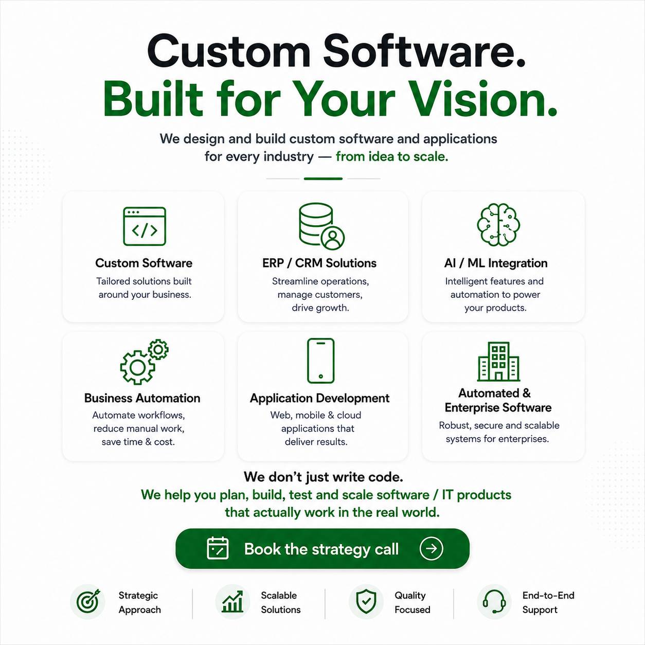 Asistaa Facebook ad: Custom Software Built Around Your Business
