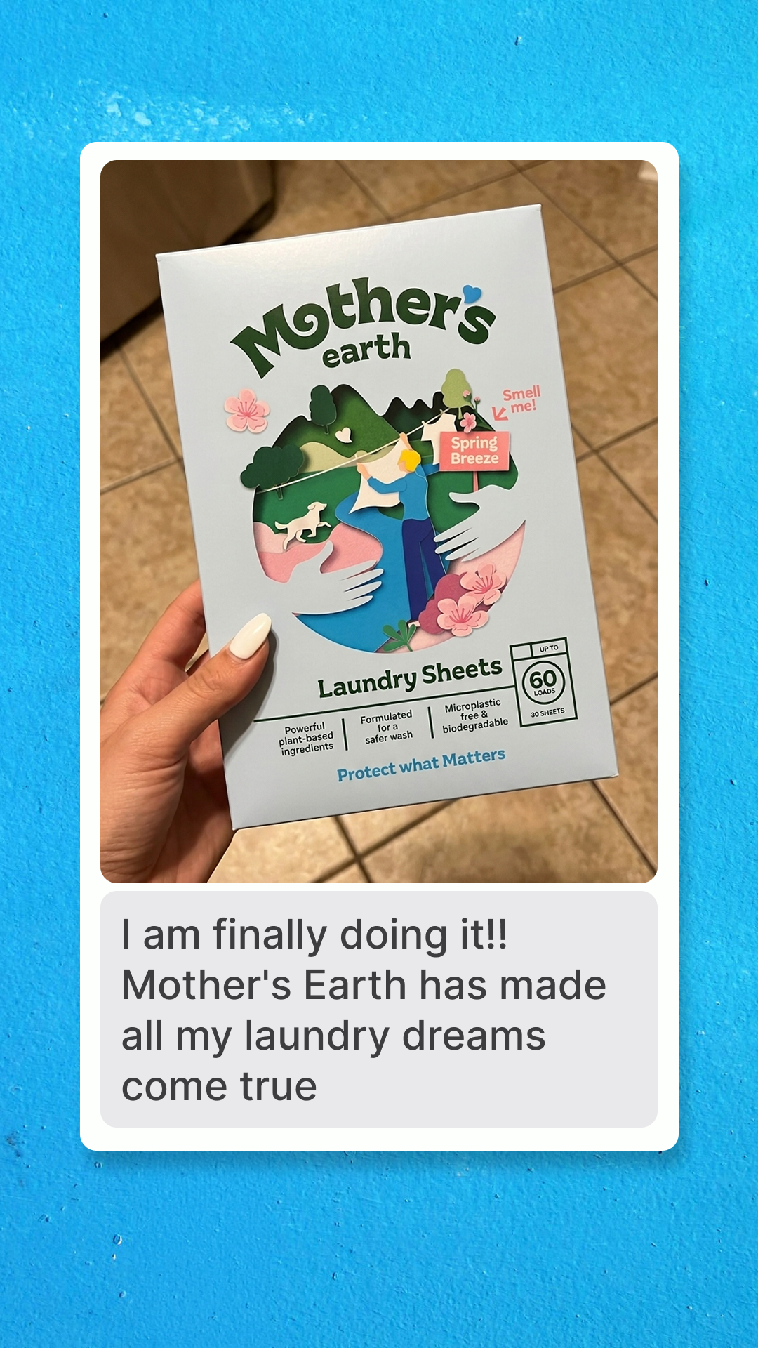 Mothers Earth Facebook ad