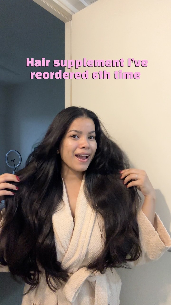Nourrir.nourishedlife Facebook ad: Because your hair deserves nourishment from the inside…