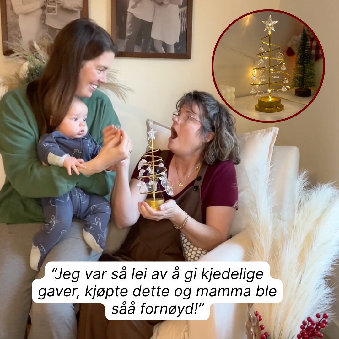 Ristal Facebook ad: Vakkert Personlig Juletre