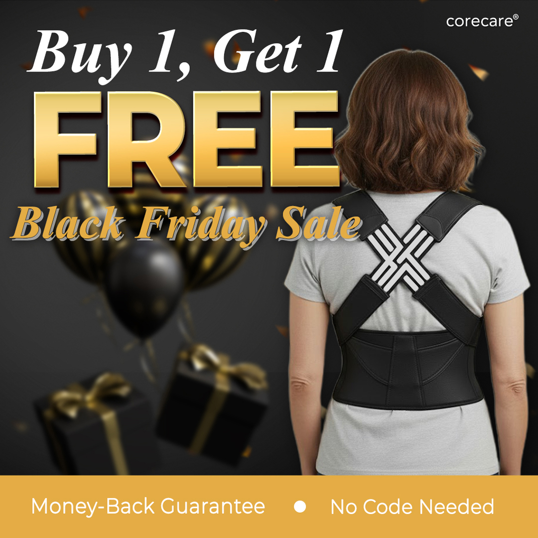 Corecareofficial Facebook ad: 72% OFF Black Friday: BOGO + Free Gift