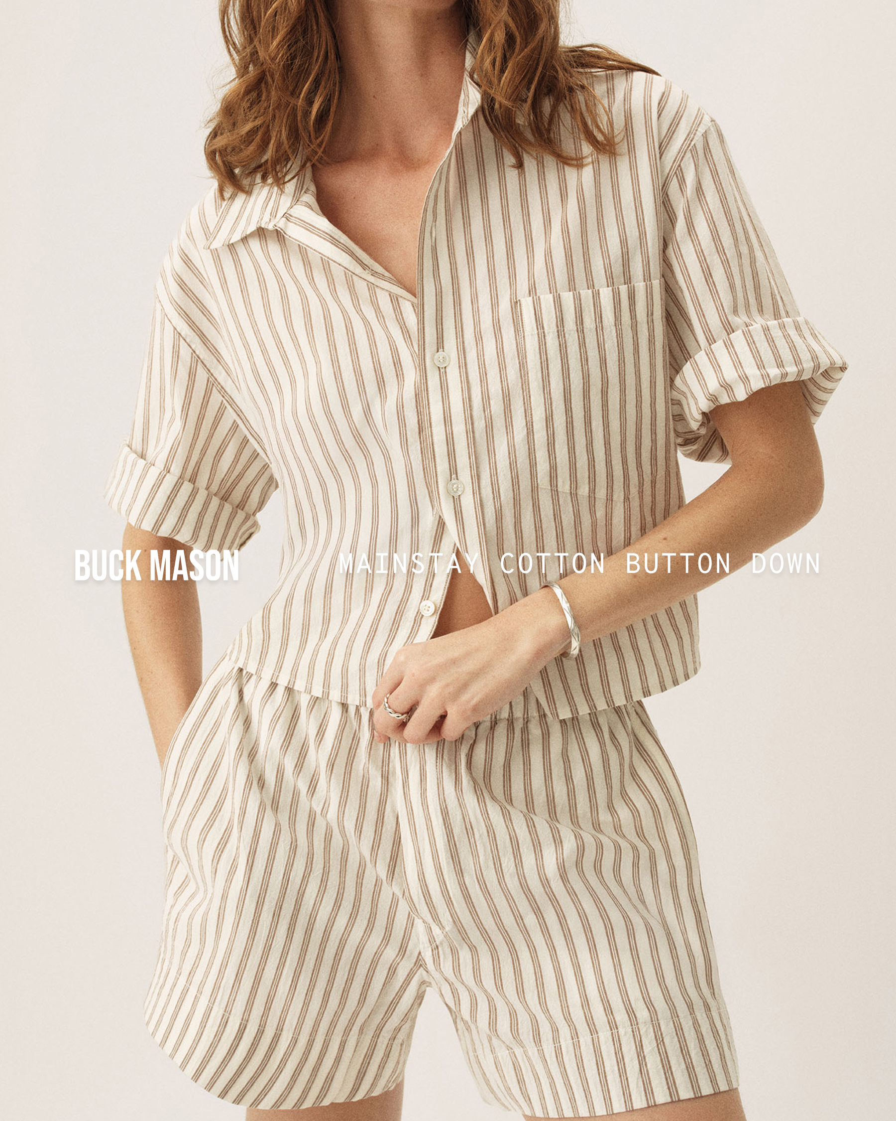 Buck Mason Women's Facebook ad
