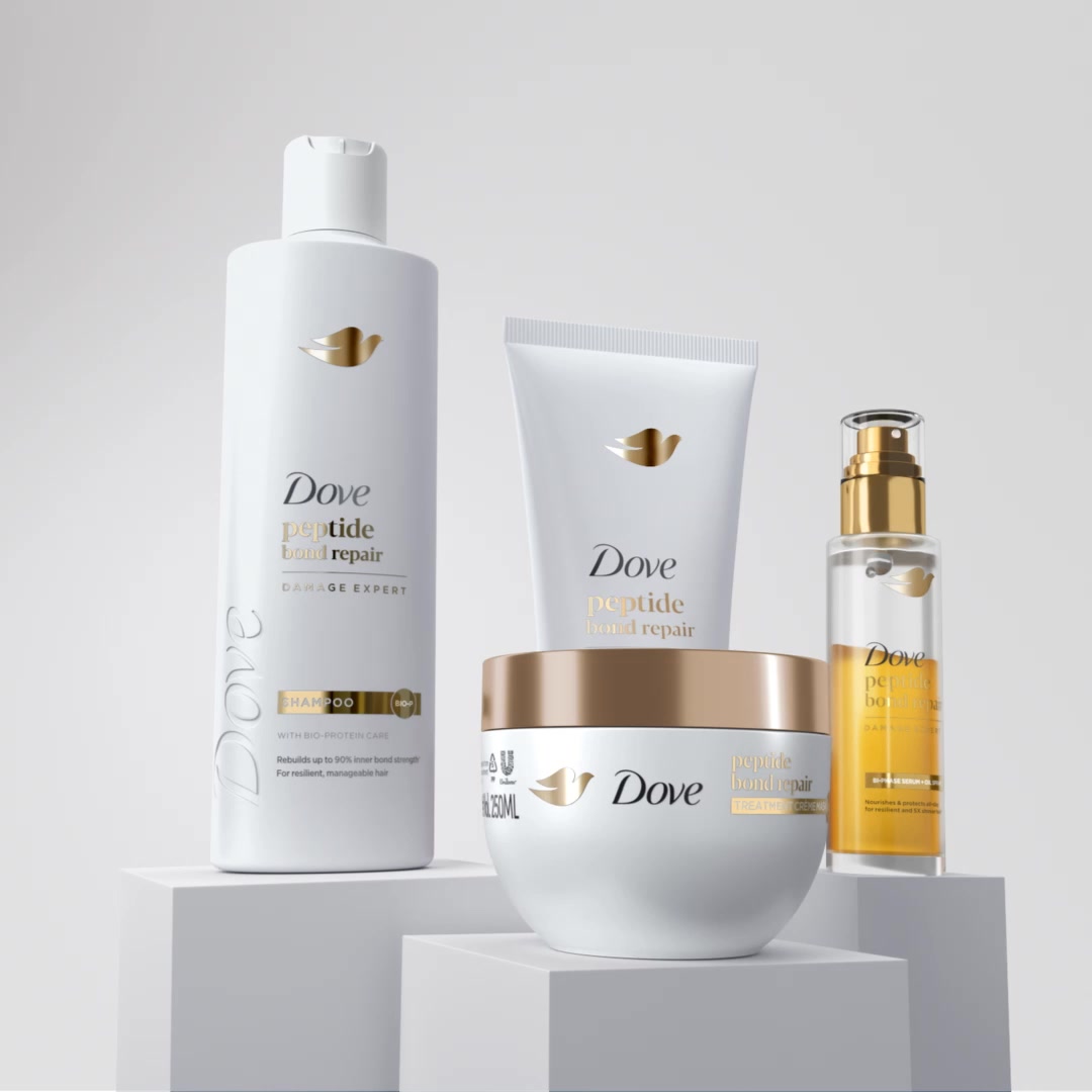 Dove Facebook ad: NEW! Dove Peptide Bond Repair