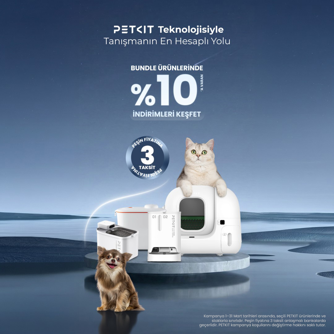 Petkit Türkiye Facebook ad from Mar 9, 2026