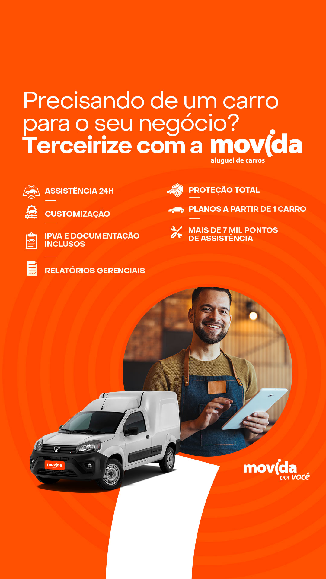 Movida Aluguel de Carros Facebook ad