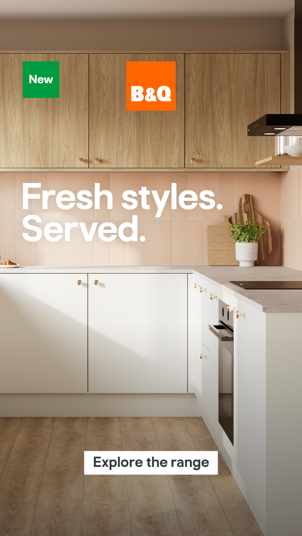 B&Q Facebook ad
