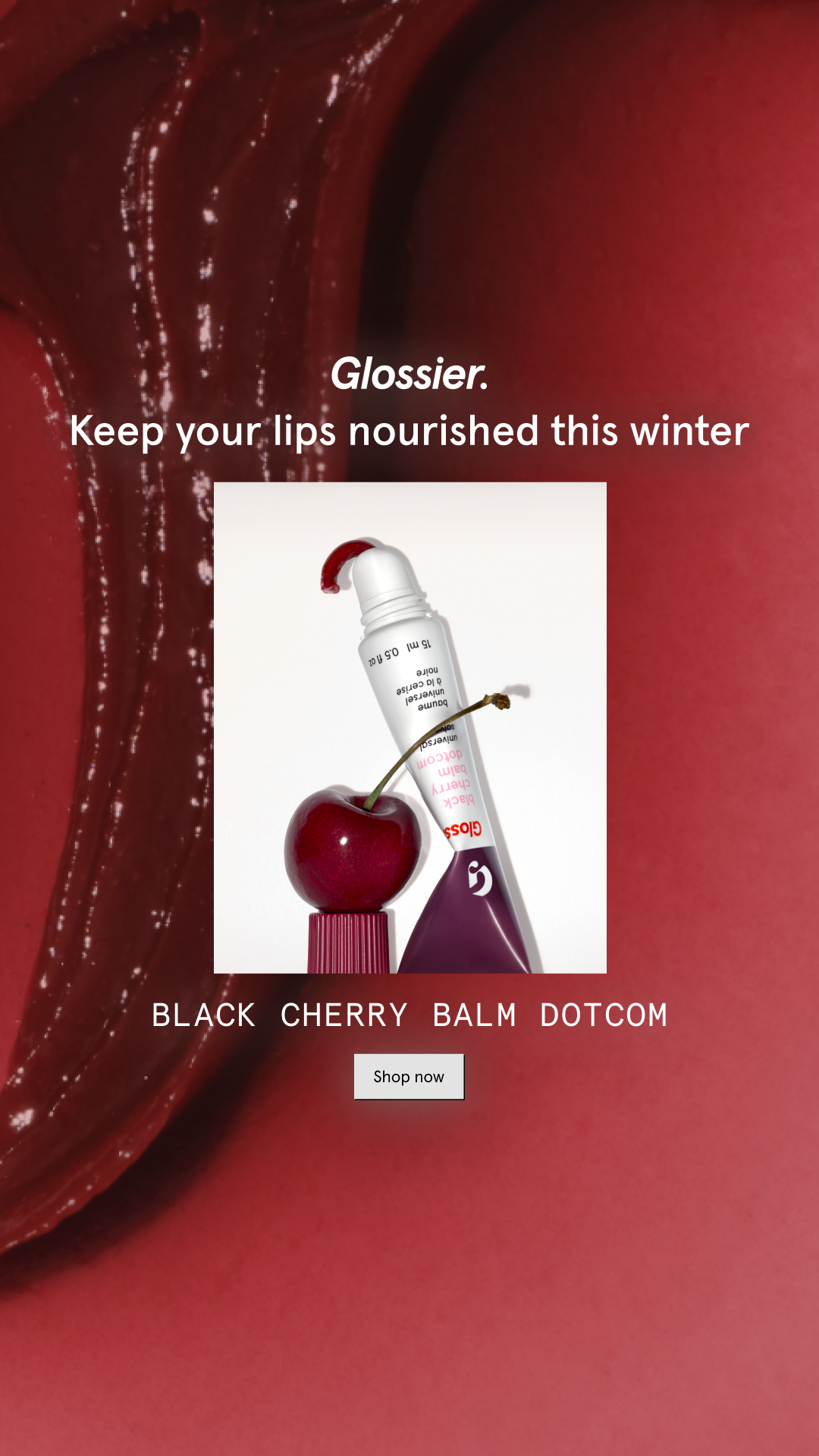 Glossier Facebook ad