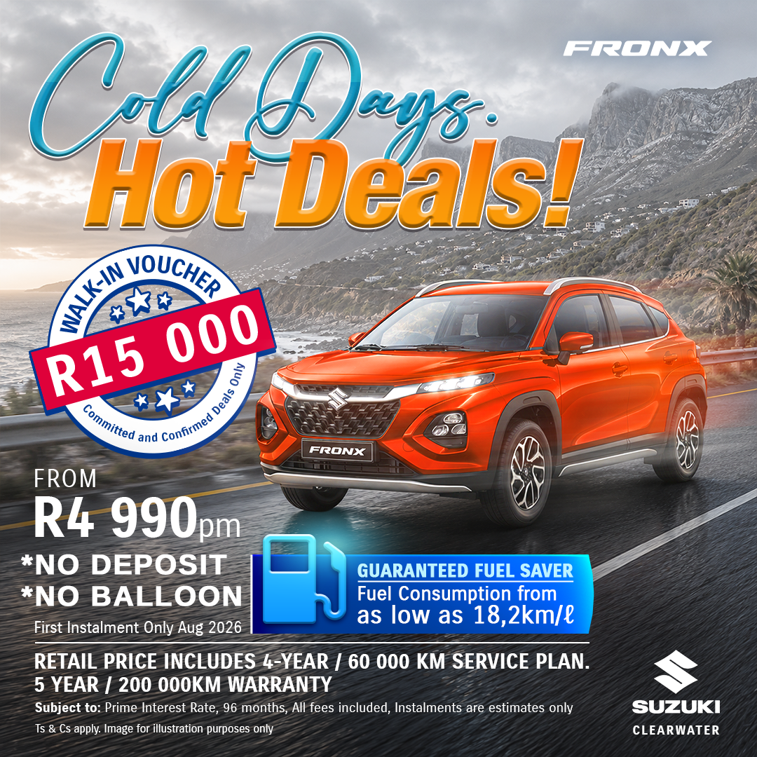 Suzuki Clearwater Facebook ad: Suzuki Fronx don't miss it Deal