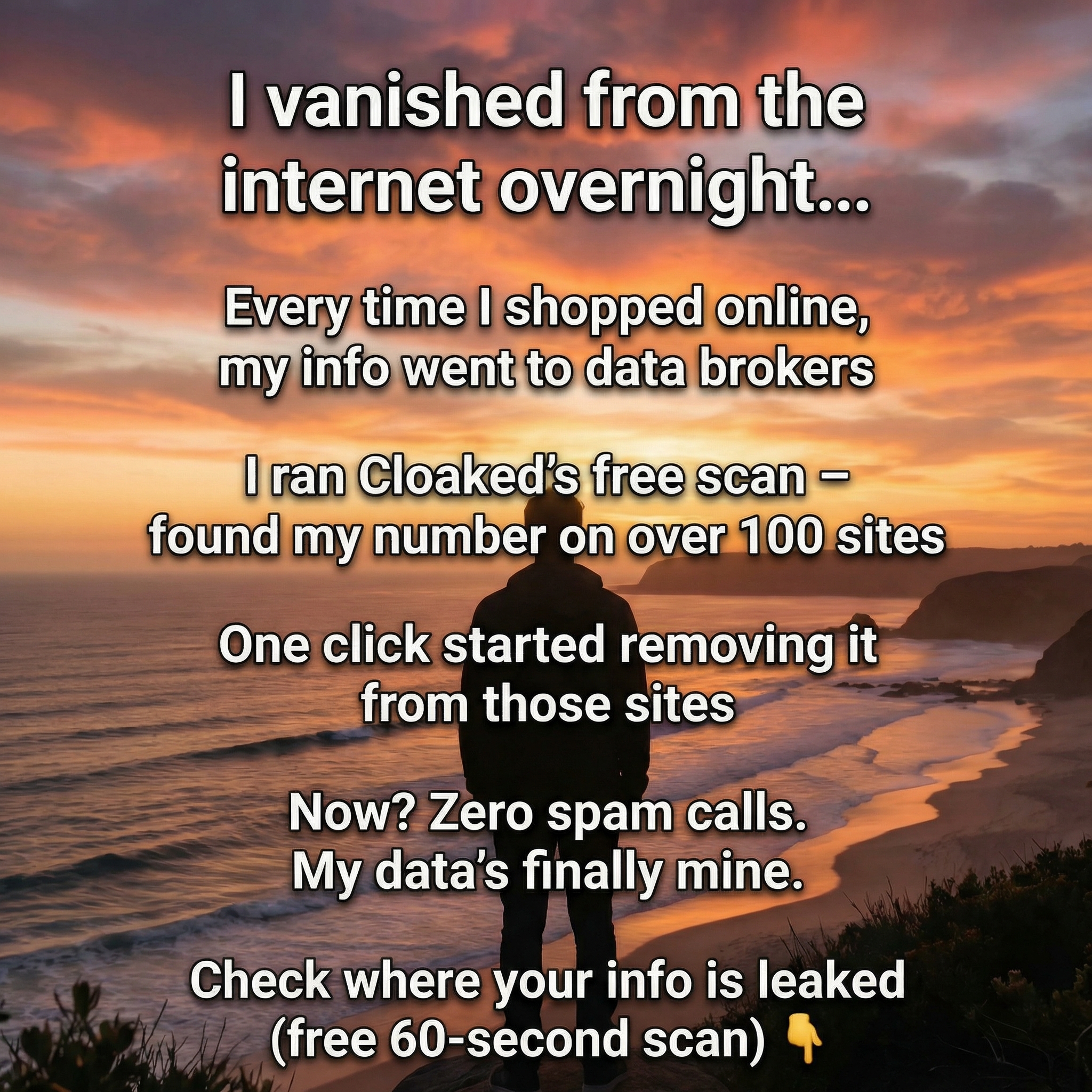 Cloaked Inc. Facebook ad