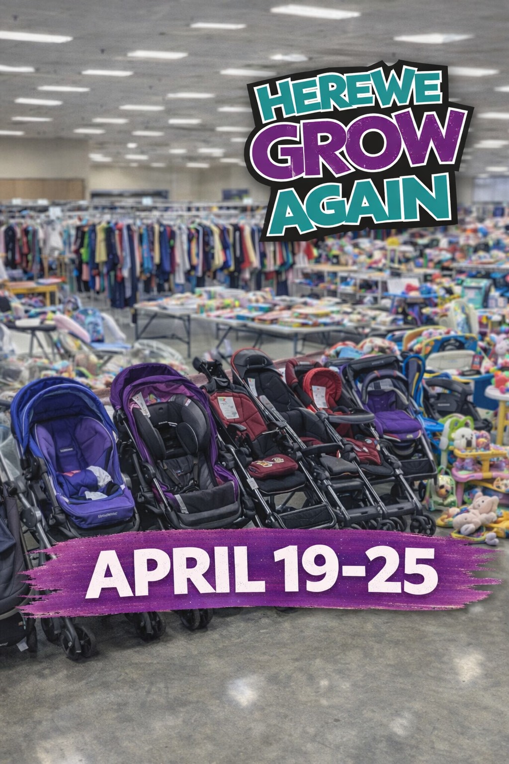 Here We Grow Again Kids Consignment Sale-TOPEKA Facebook ad