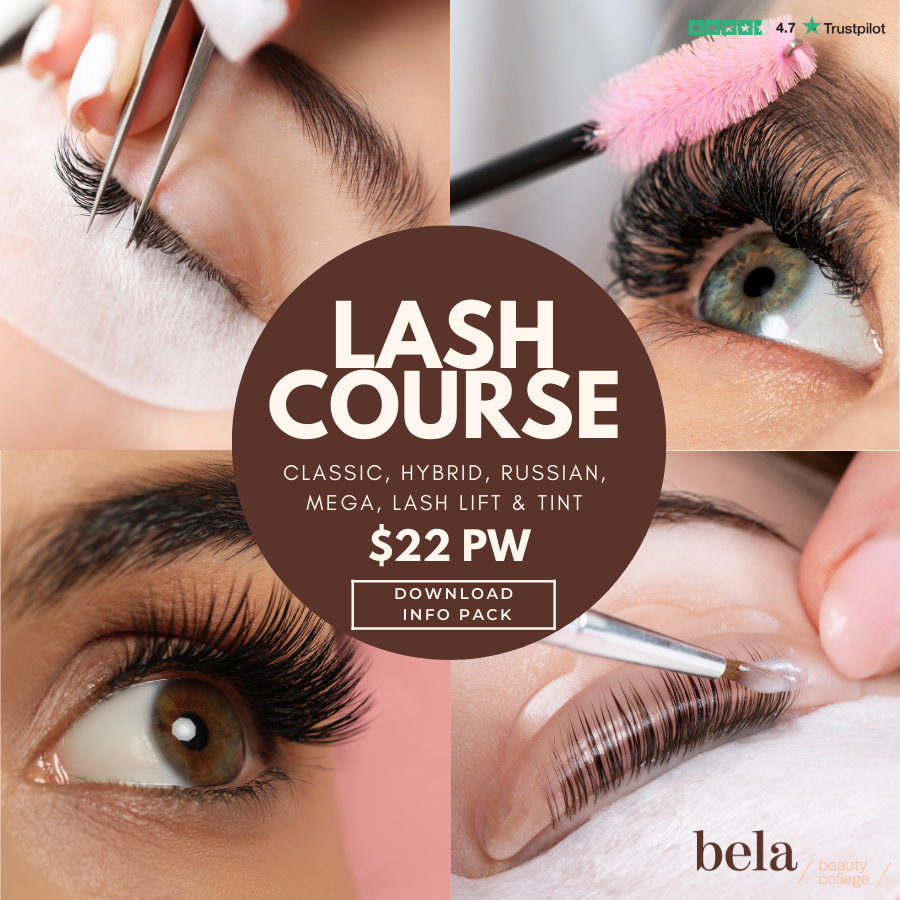 Bela Beauty College Facebook ad