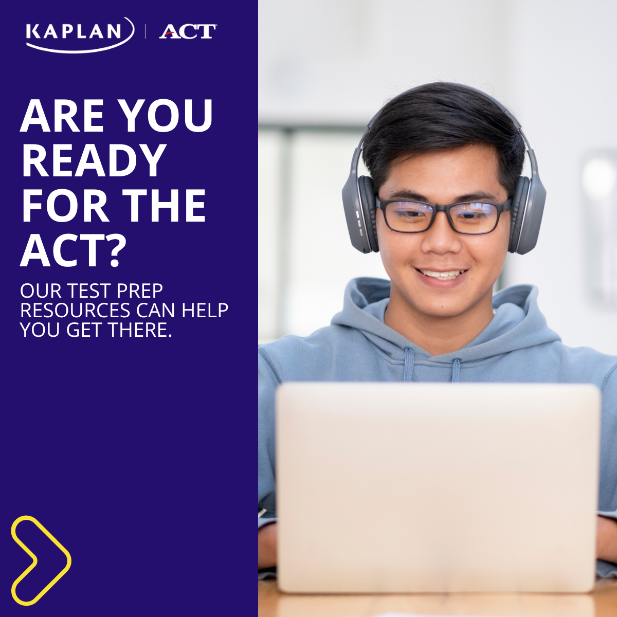 ACT Facebook ad