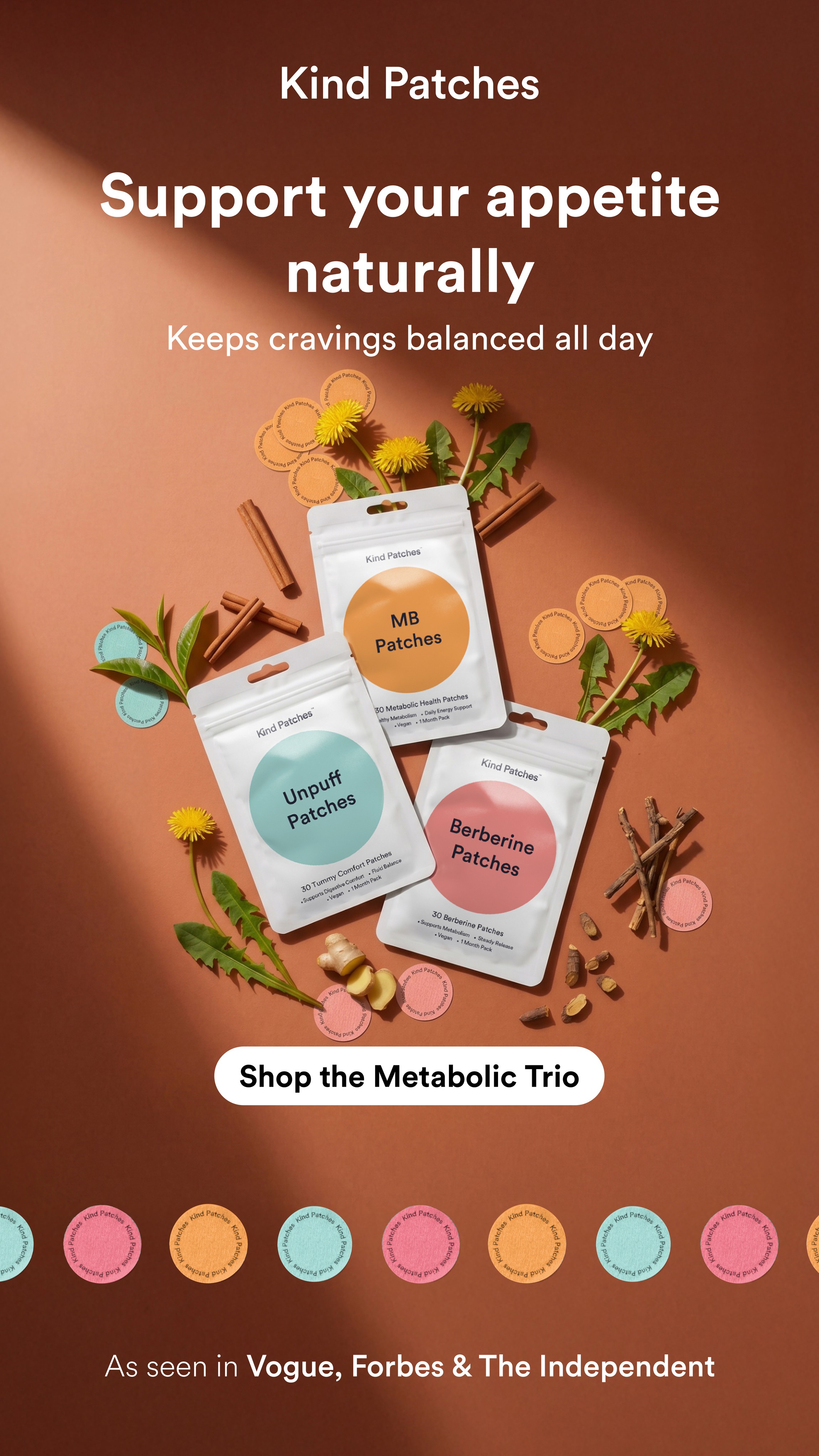 Kind Patches Facebook ad