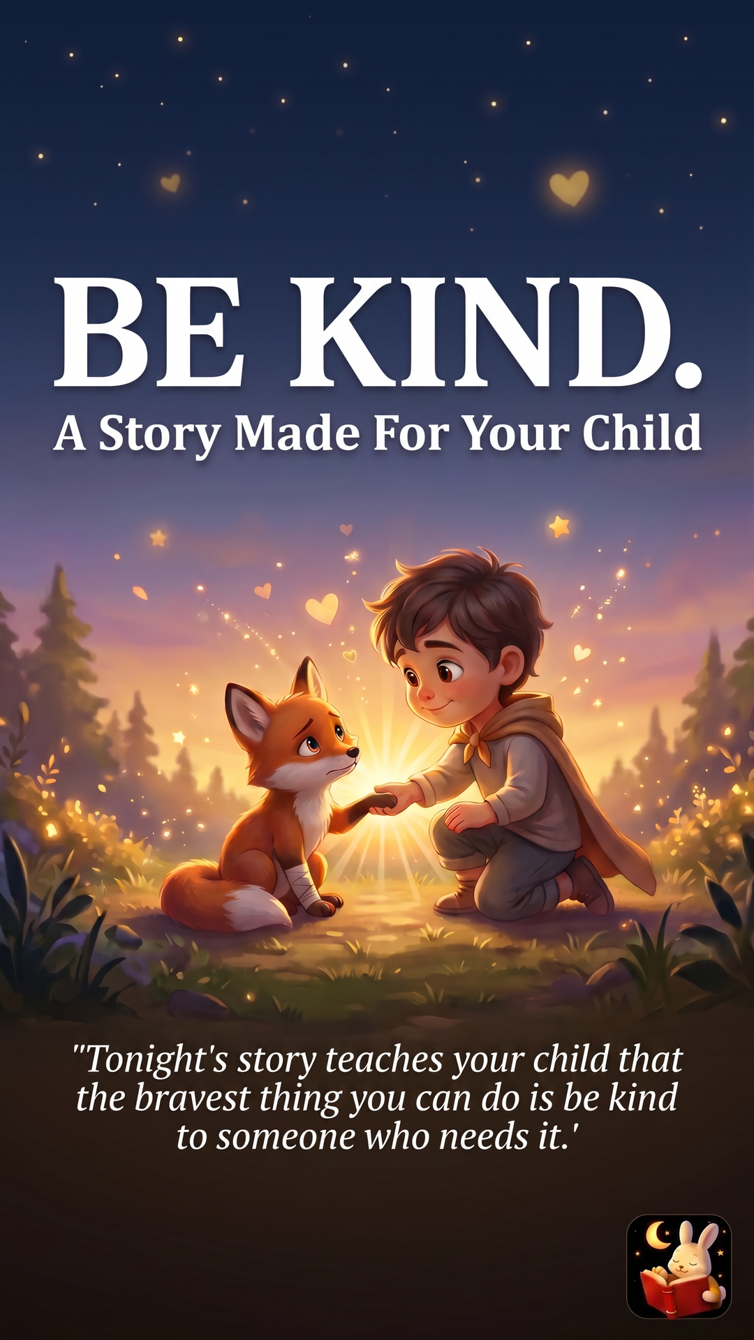 Bedtime Stories & Fables Facebook ad