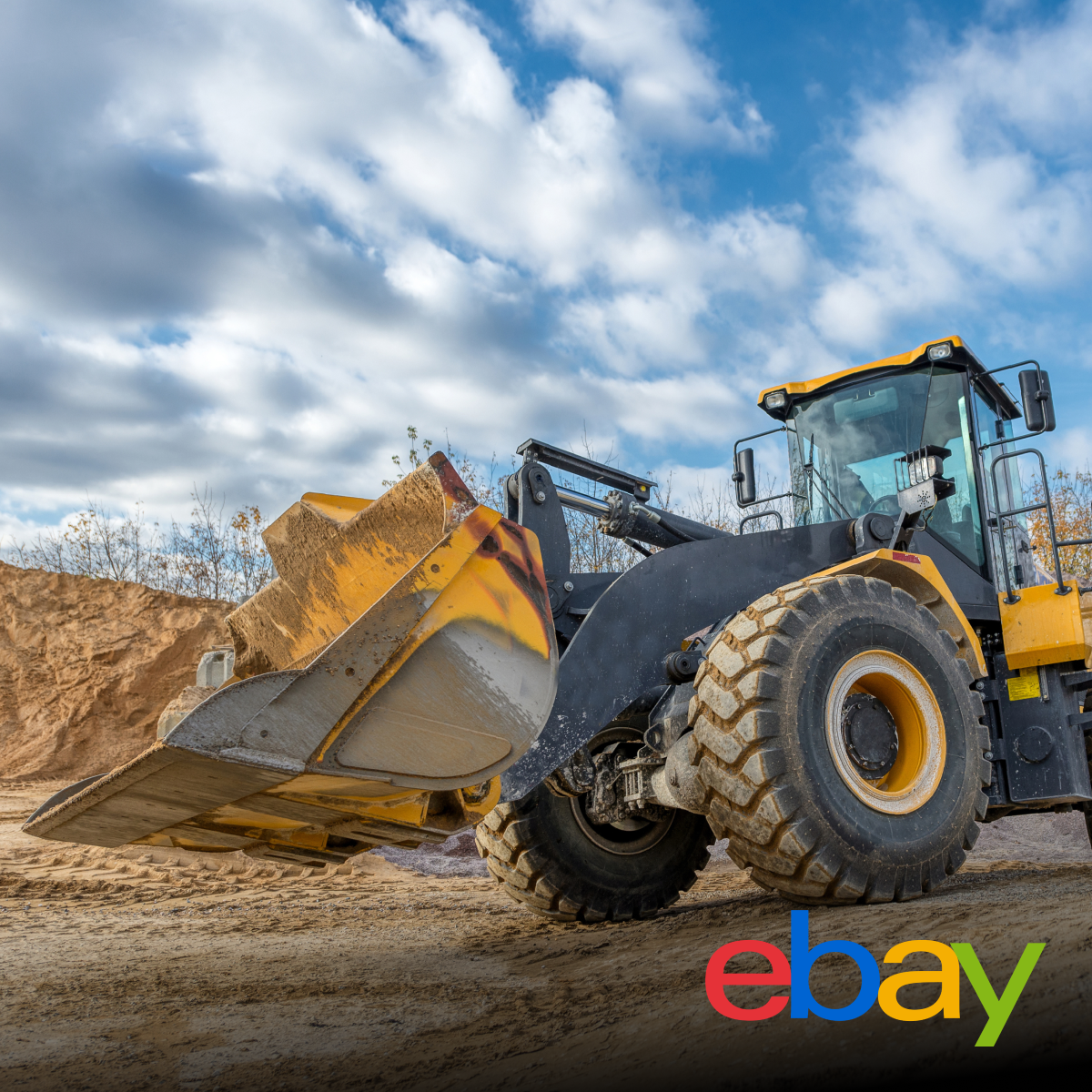 Equipment World - Partner Products Facebook ad: Equipment, Parts, Attachments, and More.