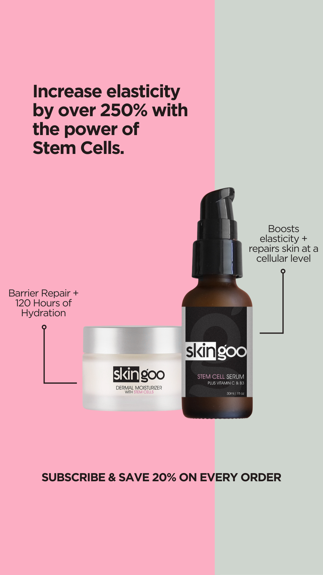 Skingoo Facebook ad