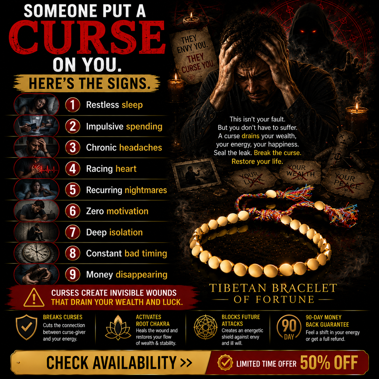 Karma Items Facebook ad