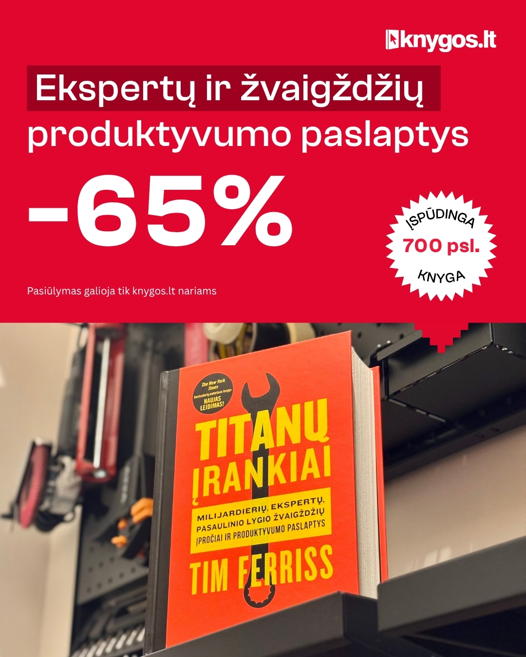 knygos.lt Facebook ad