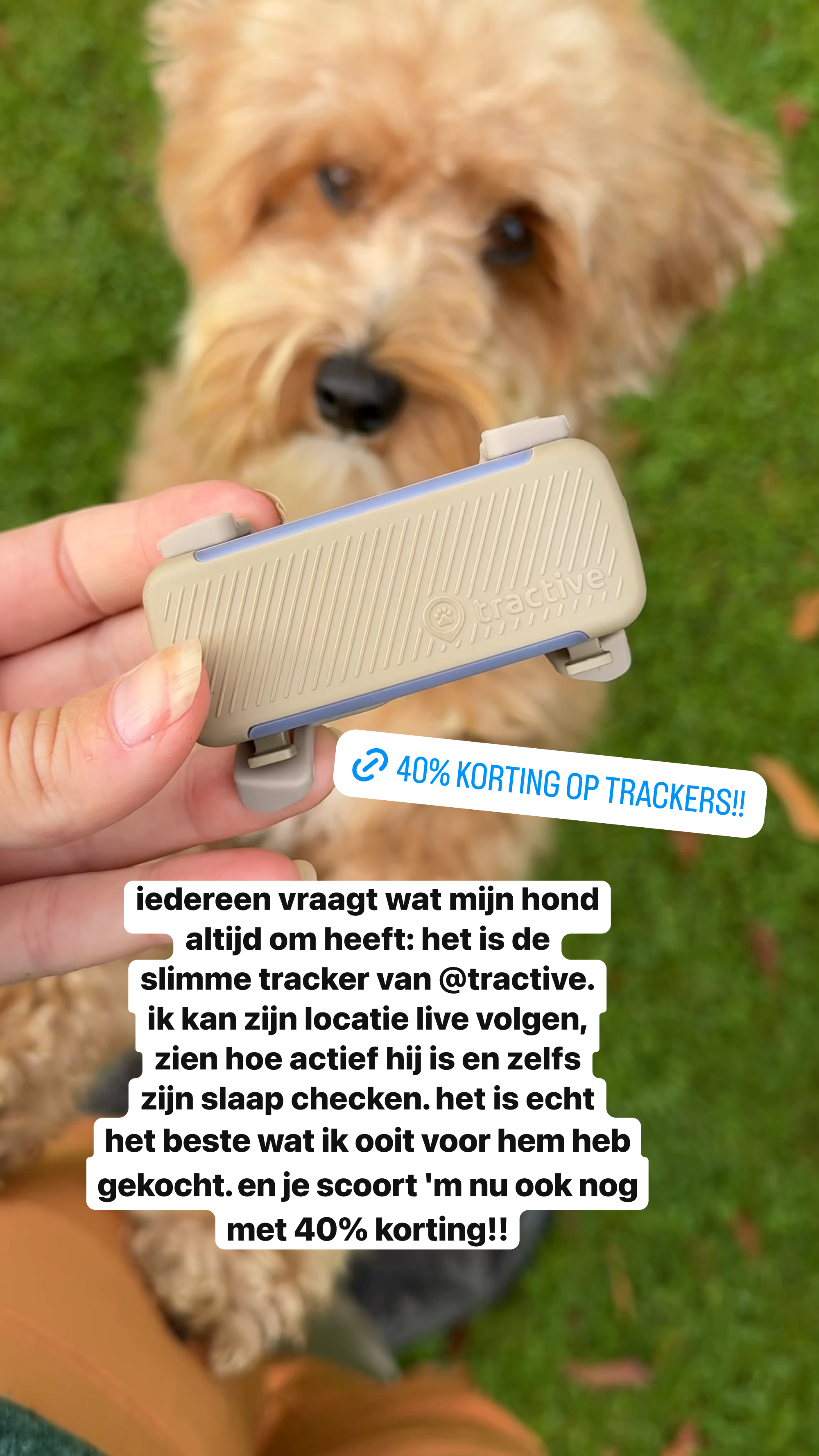 Tractive Facebook ad