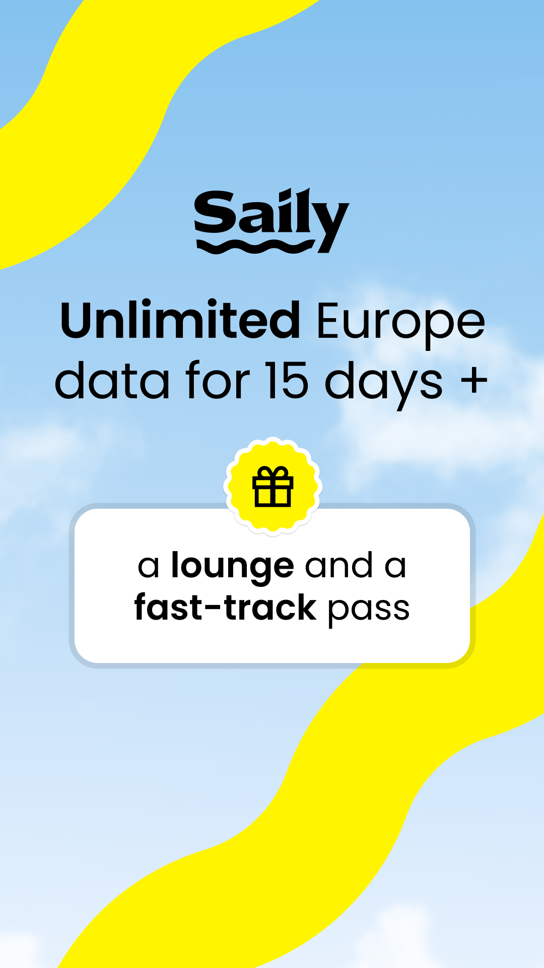 Saily Facebook ad