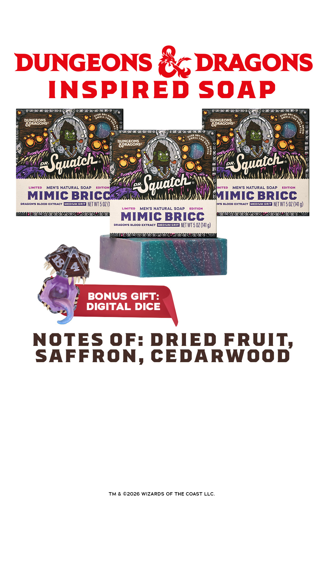 Dr. Squatch Facebook ad