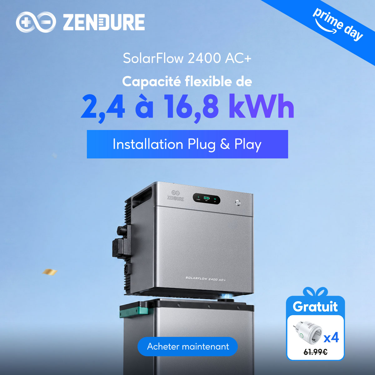 Zendure France Facebook ad