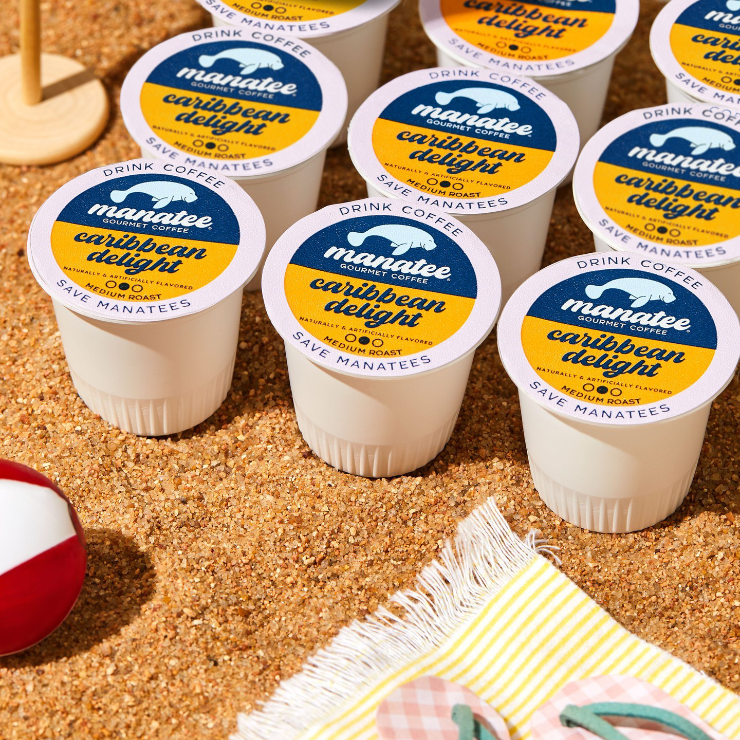 Manatee Gourmet Coffee Facebook ad