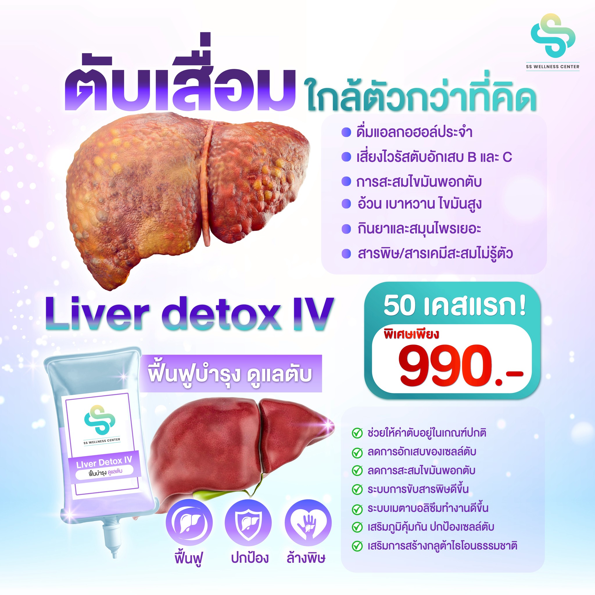 SS Wellness Center Facebook ad