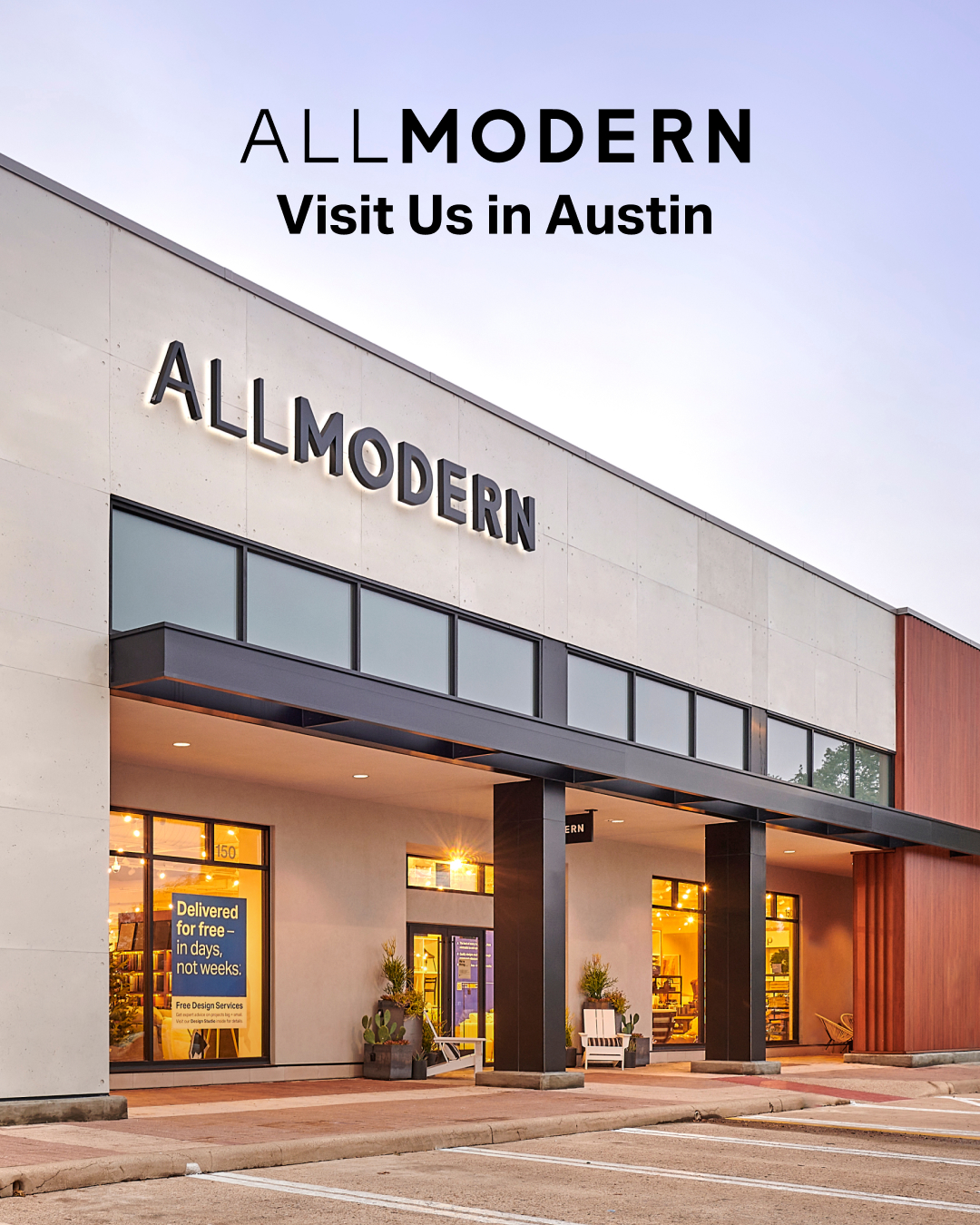 AllModern Facebook ad