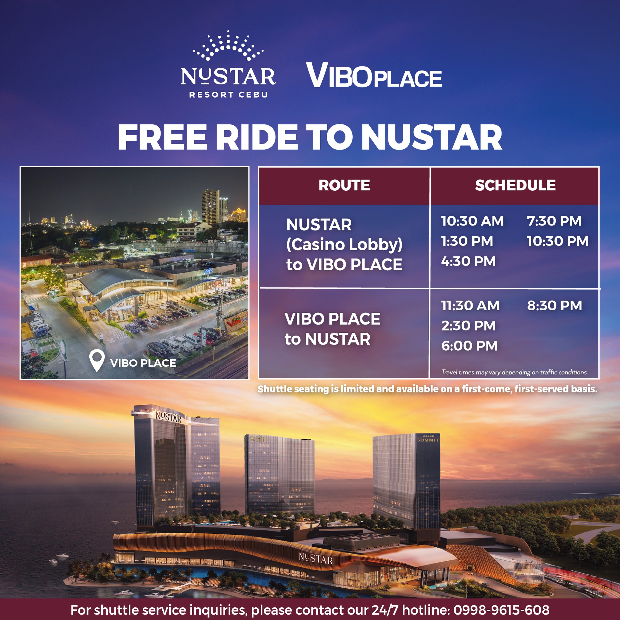 NUSTAR Resort Facebook ad