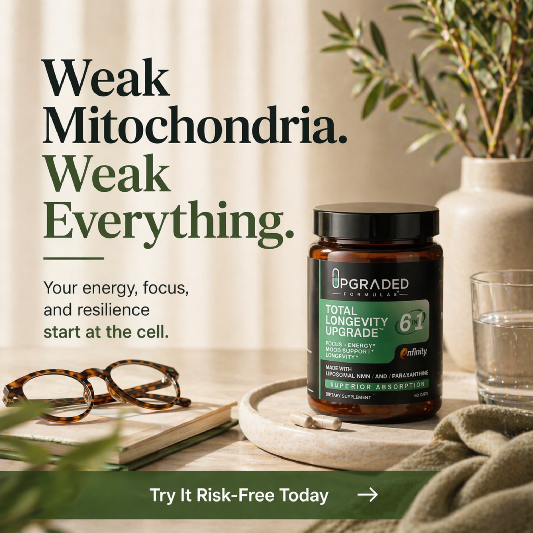 Upgraded Formulas Facebook ad