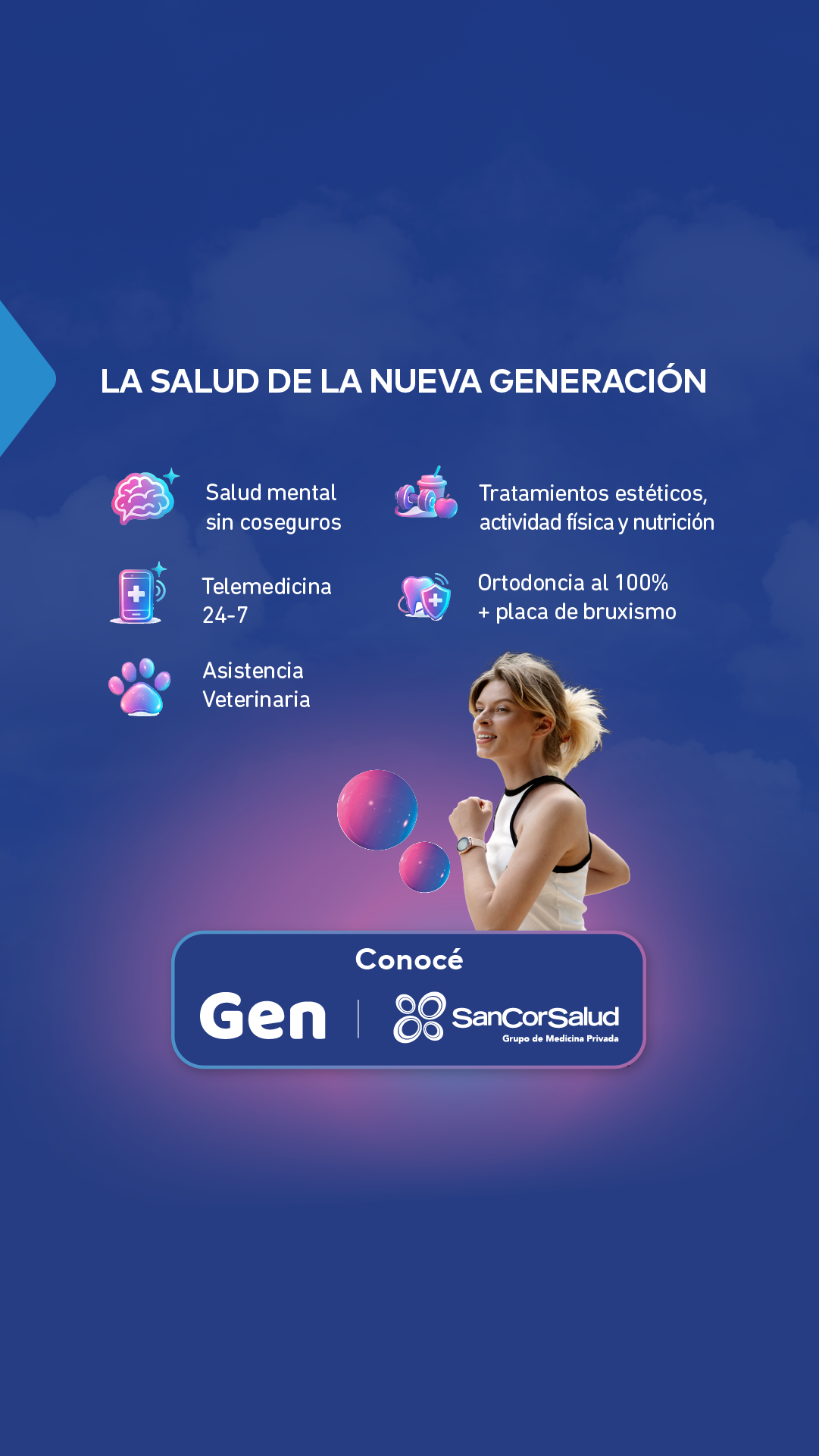 SanCor Salud (Oficial) Facebook ad from Aug 6, 2026