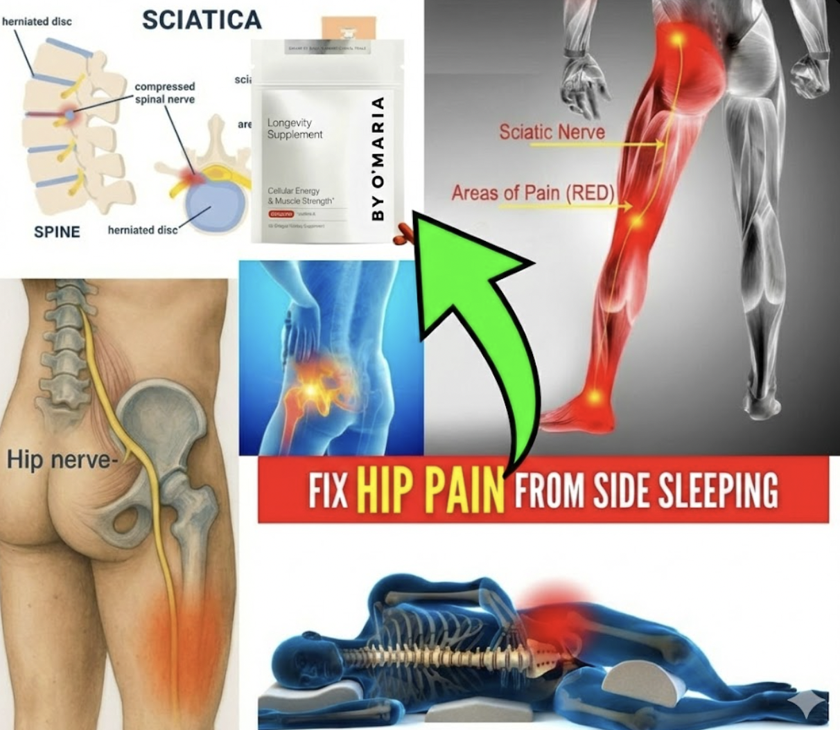 Esther Rubleck Facebook ad: How I Finally Got Rid of My Knee Pain