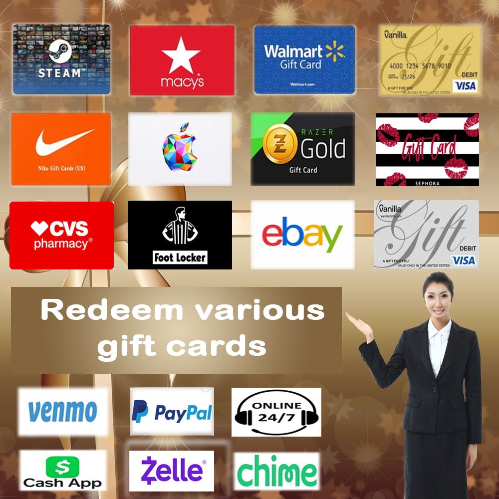 Njiop1 Facebook ad: I am a gift card merchant from China.