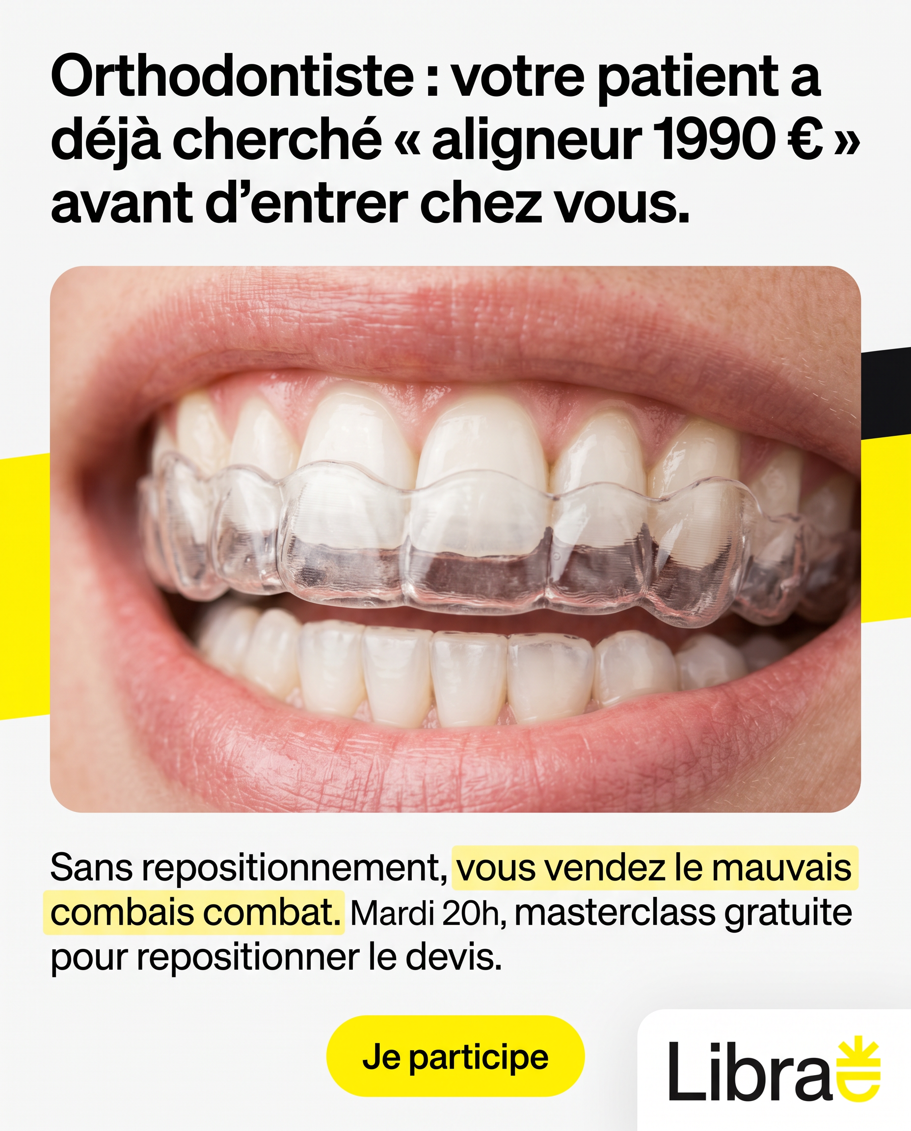 Romain Rousselet - Dentiste Libre Facebook ad