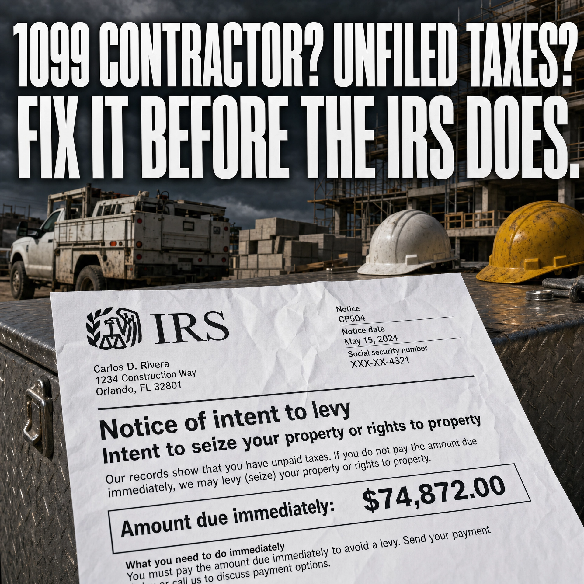 Arch Tax Facebook ad