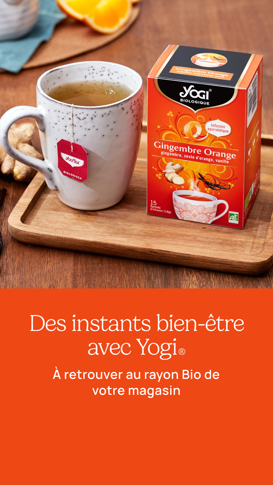 Yogi Tea Facebook ad