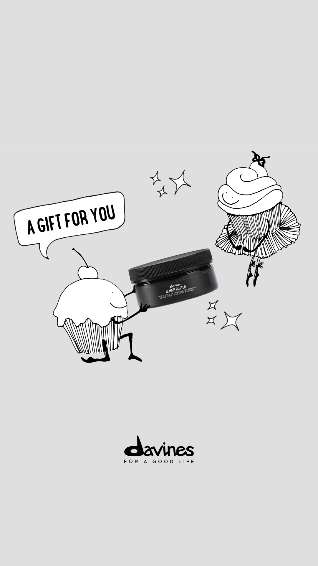 Davines Facebook ad