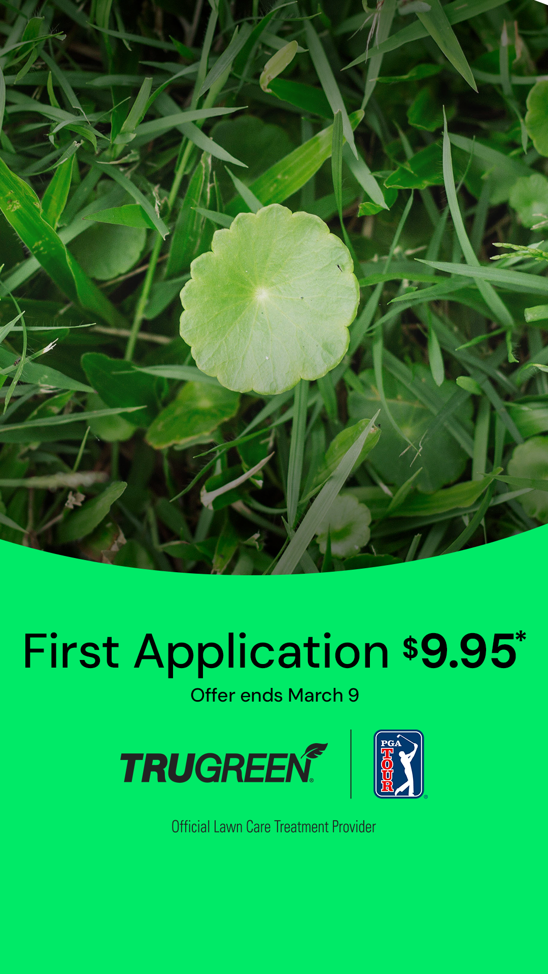 TruGreen Facebook ad from Mar 6, 2026
