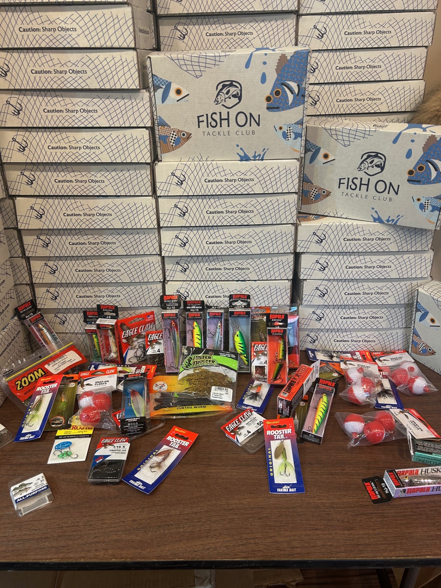 Fish On Tackle Club Facebook ad: Trying to buy for someone who’s impossible to…