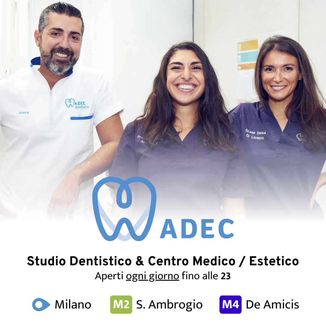 ADEC Facebook ad: Dal 1986, ci prendiamo cura del tuo sorriso…