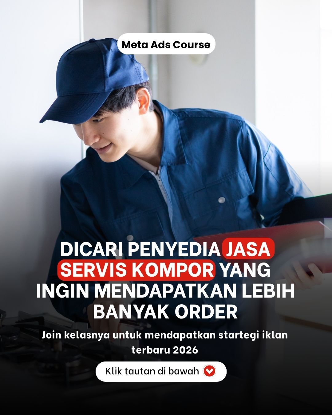 Zan abdullah Facebook ad: Panggilan untuk Para Teknisi Kompor! Mau orderan masuk…