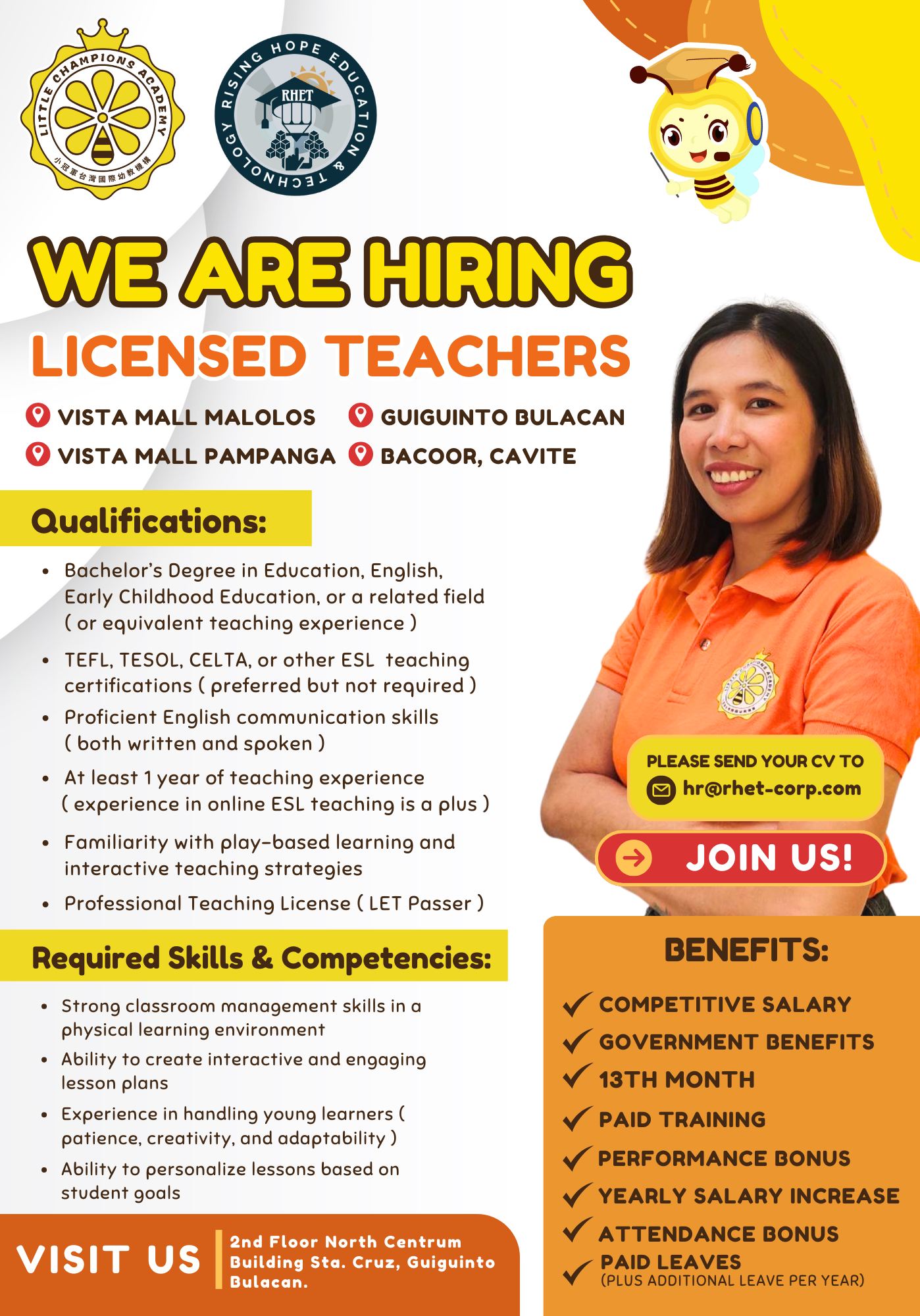 Little Champions Academy Inc. Facebook ad