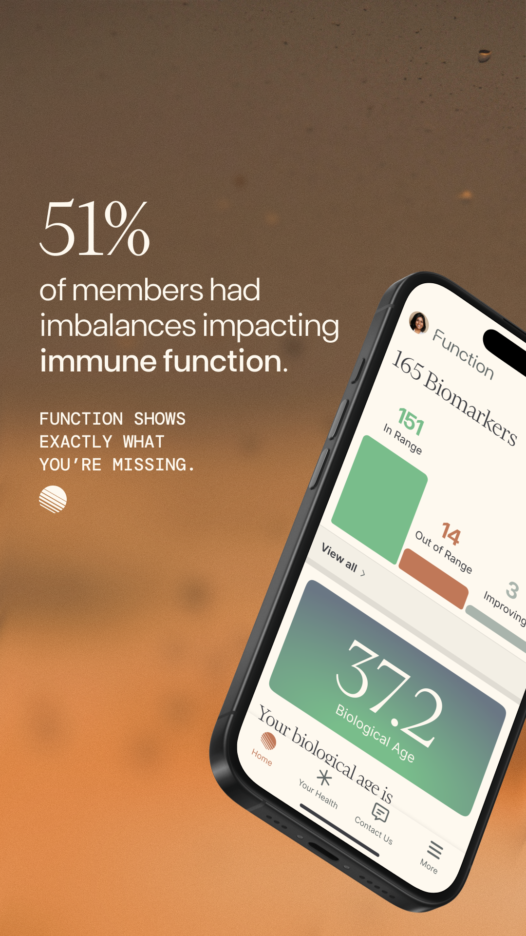 Function Health Facebook ad