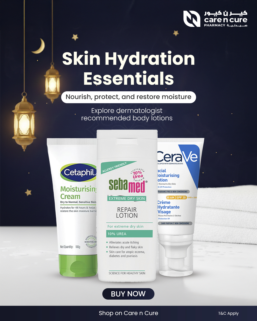 Care n Cure Pharmacy Facebook ad
