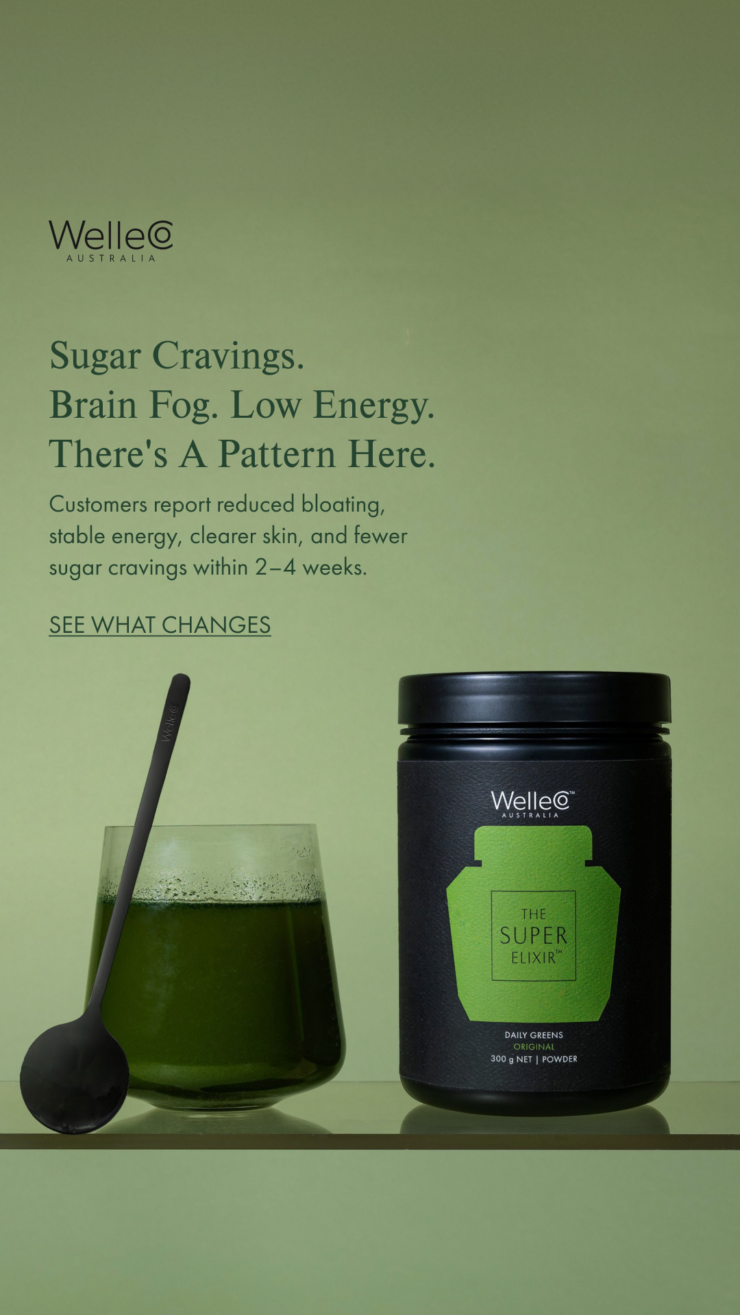WelleCo Facebook ad