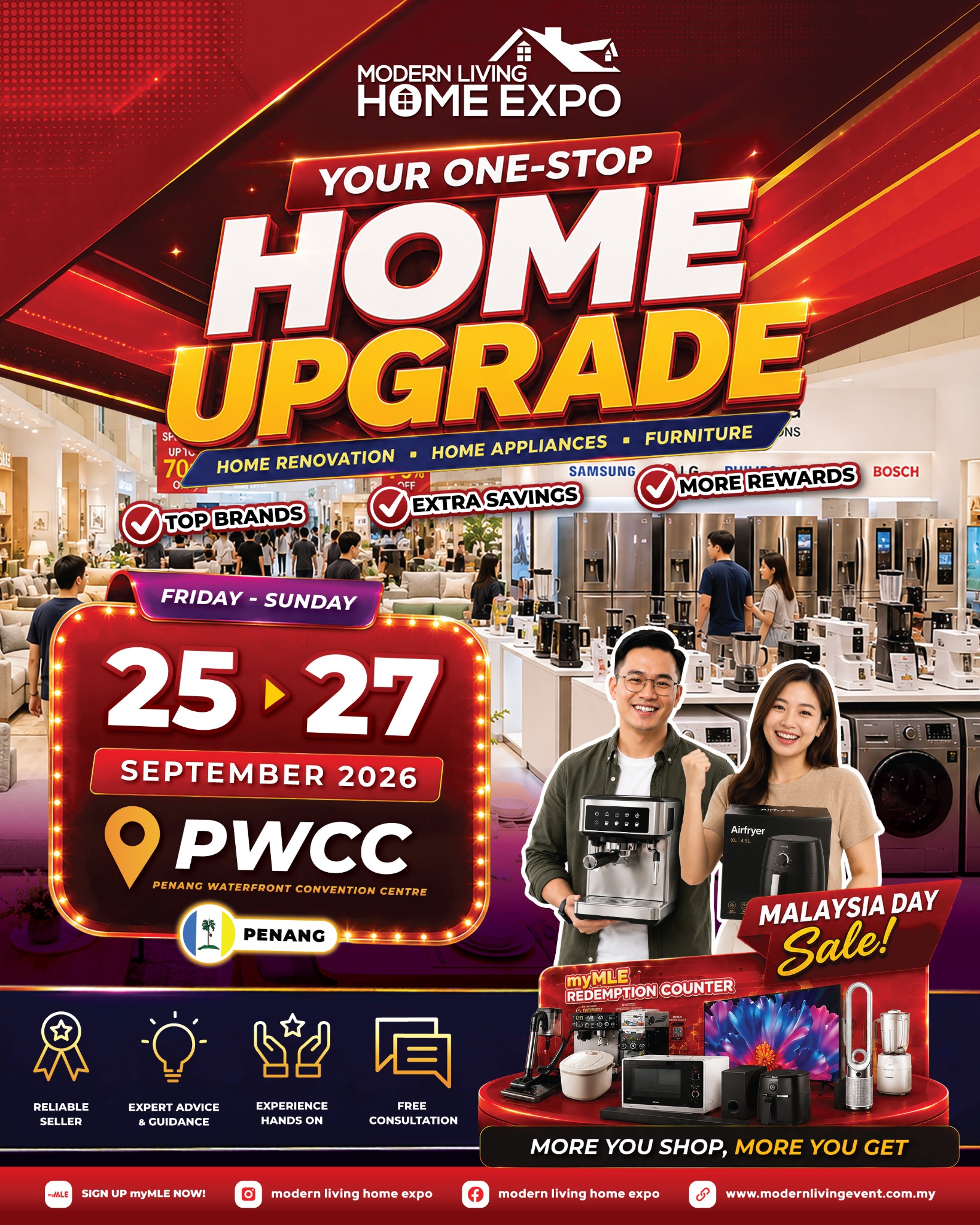Modern Living Home Expo Facebook ad