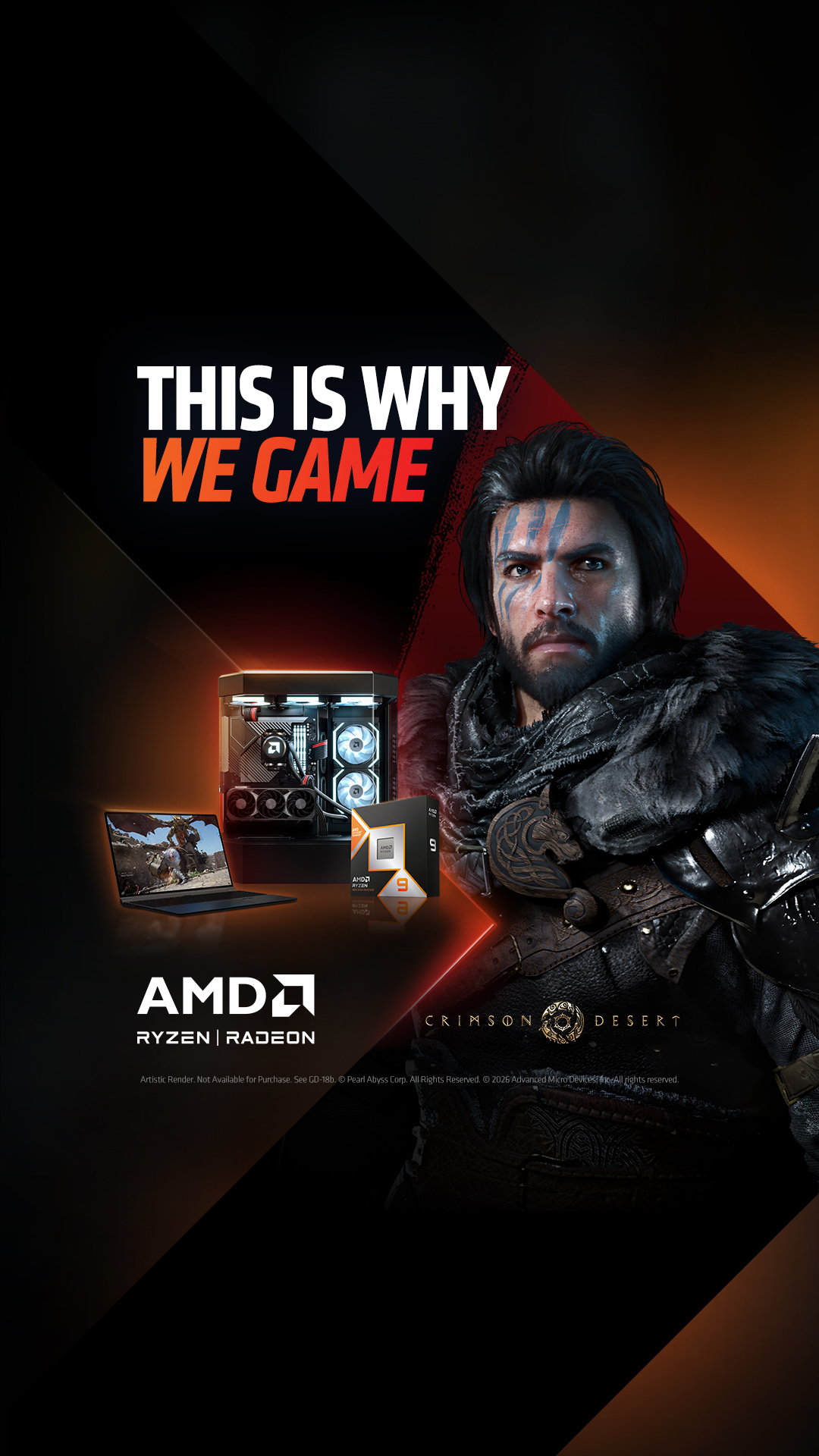 AMD Gaming Facebook ad from Jun 1, 2026