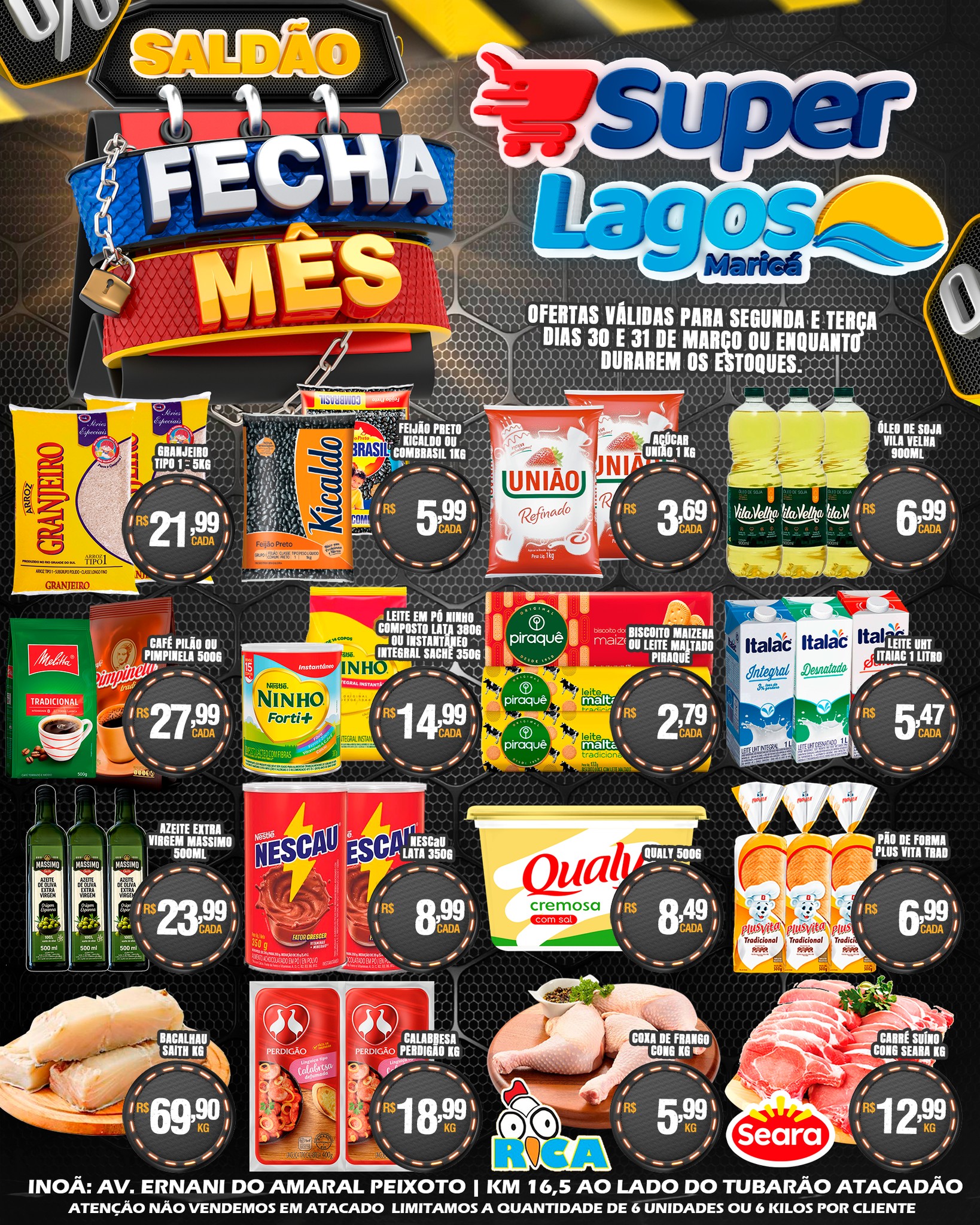 Super Lagos Maricá Facebook ad: NÃO ACABOU E FICOU AINDA MELHOR!